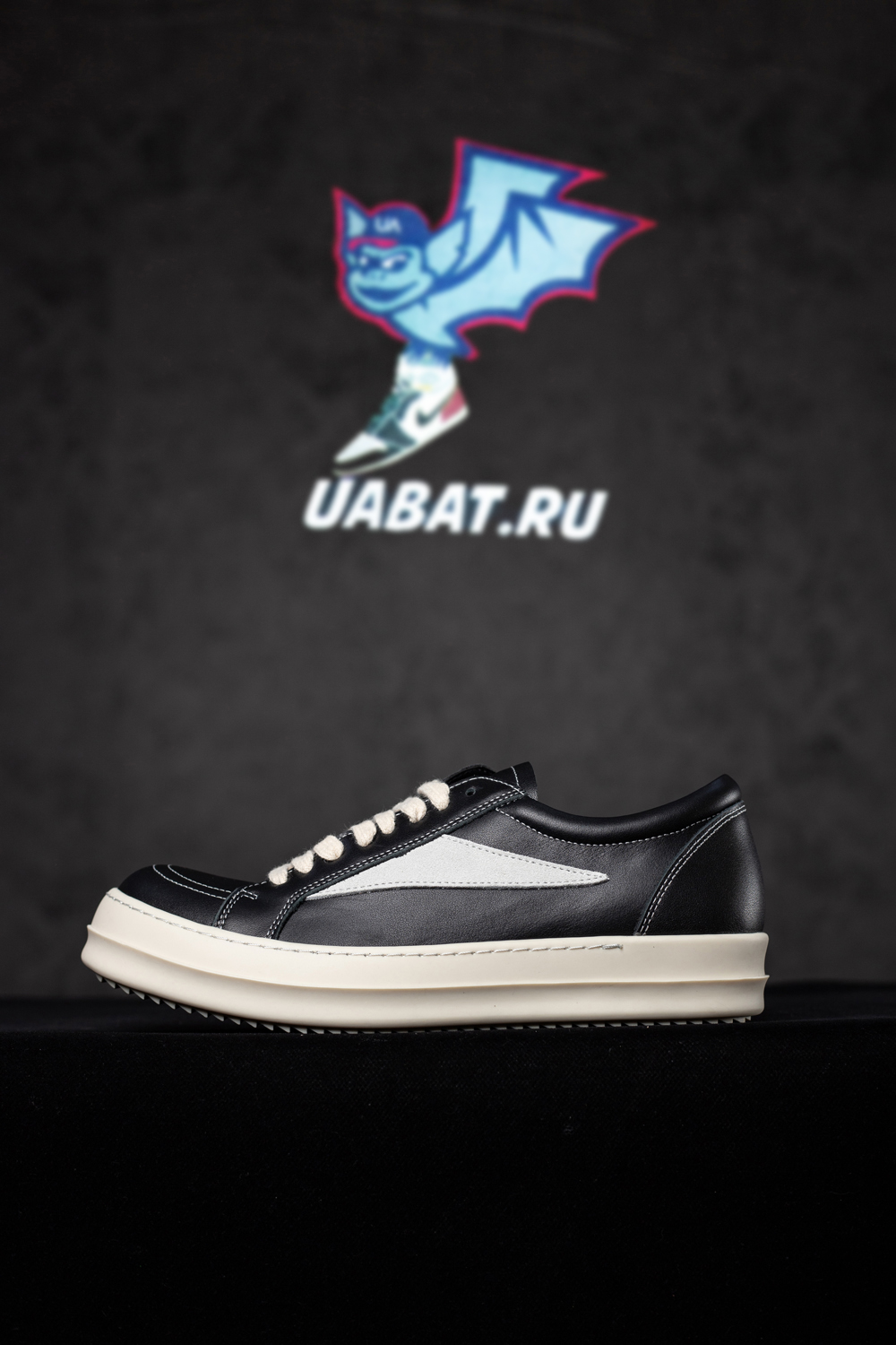 Rick Owens Strobe Vintage Low 'Black Milk'