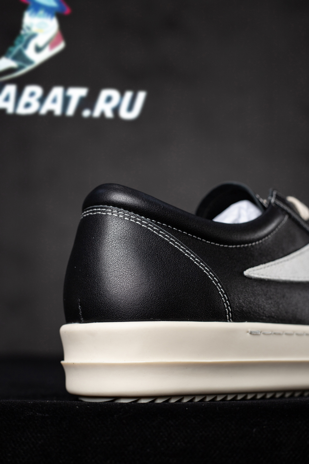 Rick Owens Strobe Vintage Low 'Black Milk'