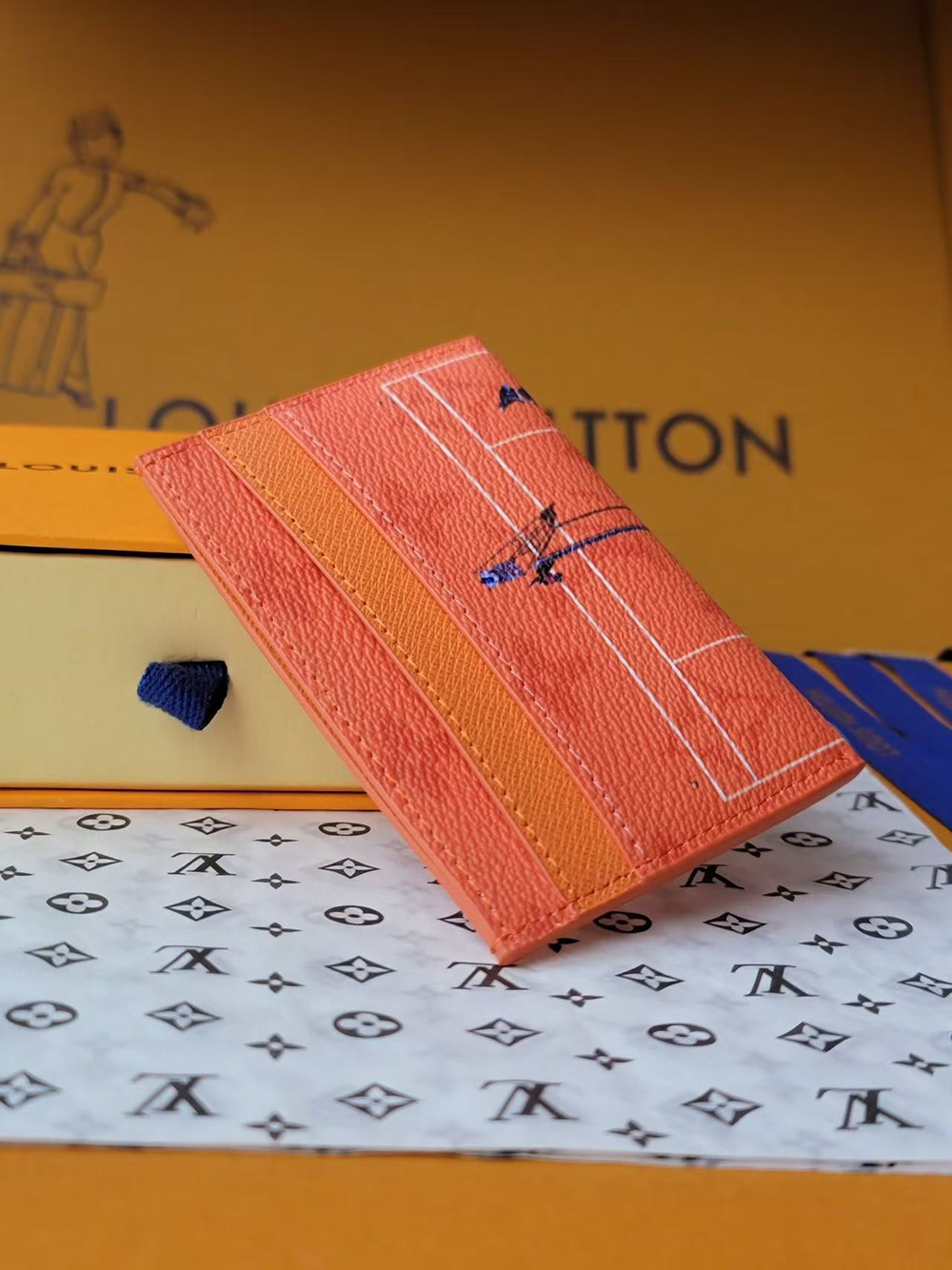 Louis Vuitton Double Card Holder M14862 10*7*1.5cm