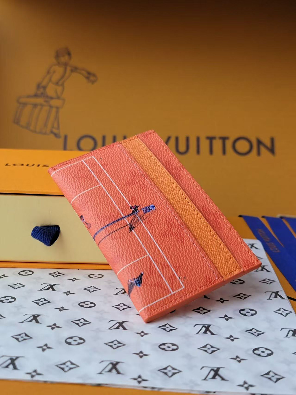 Louis Vuitton Double Card Holder M14862 10*7*1.5cm