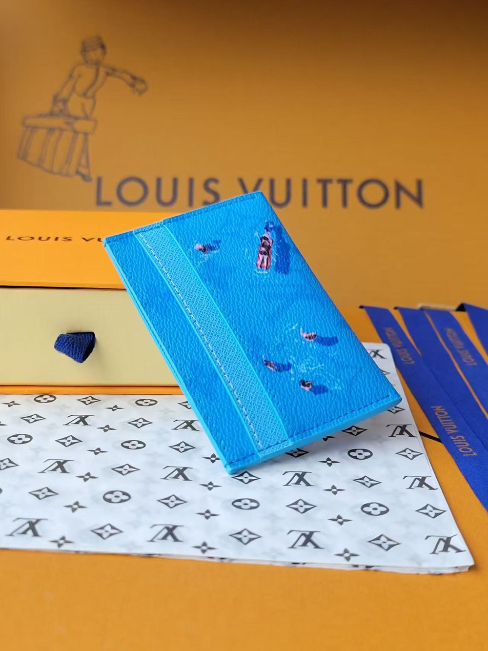 Louis Vuitton Double Card Holder M14862 10*7*1.5cm