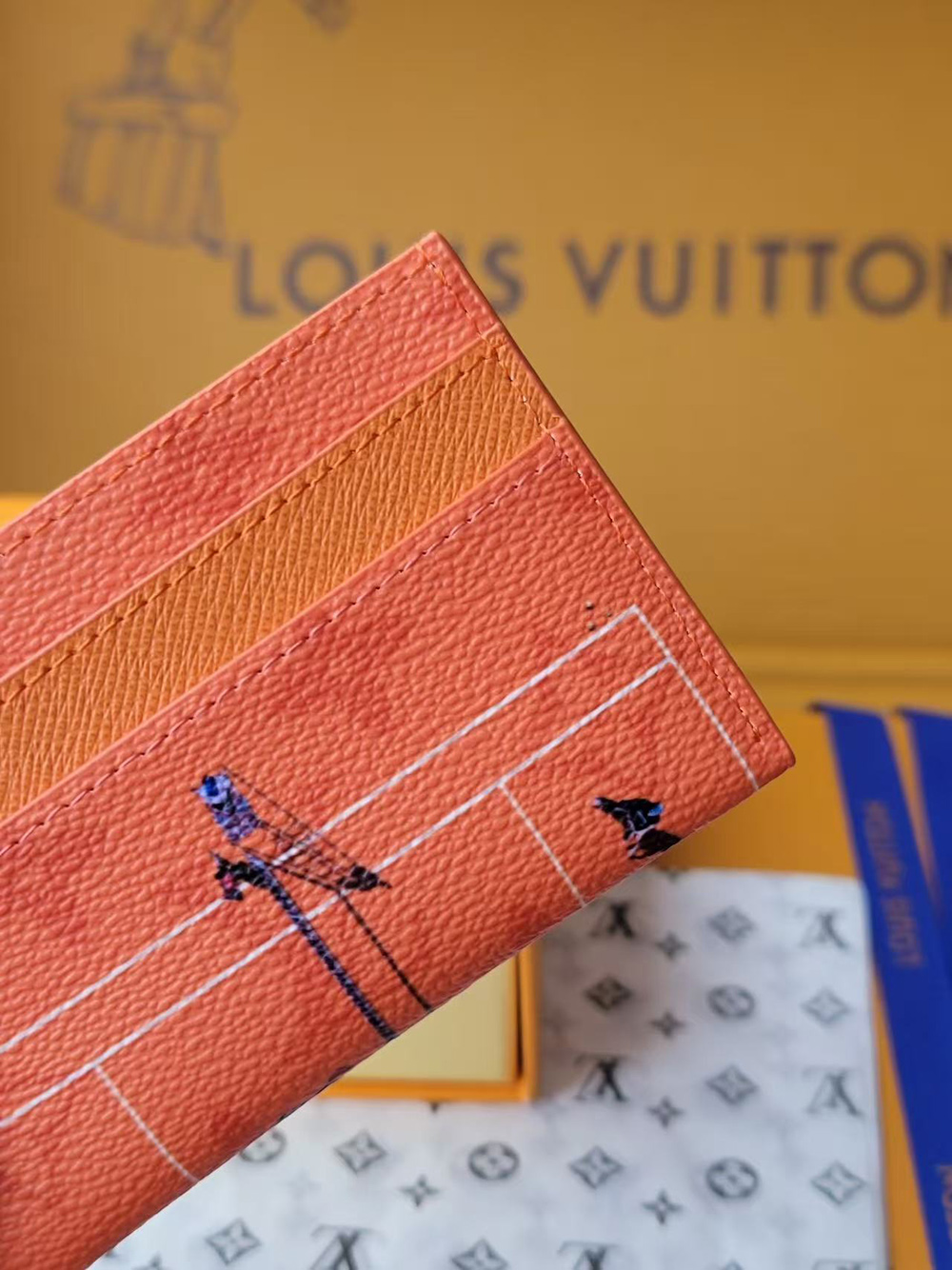Louis Vuitton Double Card Holder M14862 10*7*1.5cm