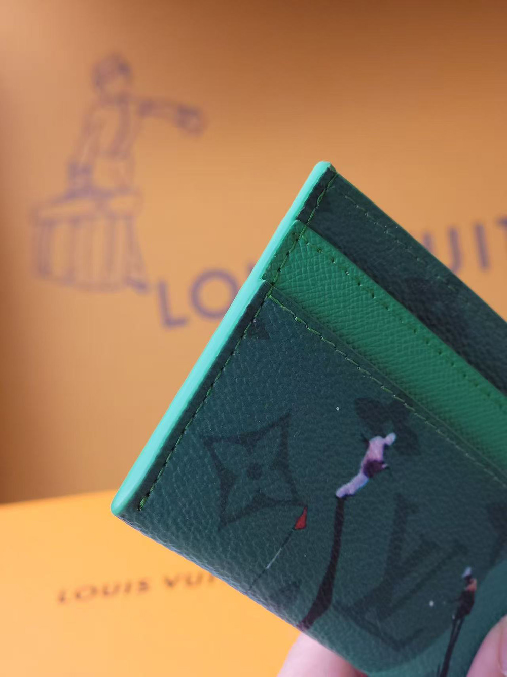 Louis Vuitton Double Card Holder M14862 10*7*1.5cm