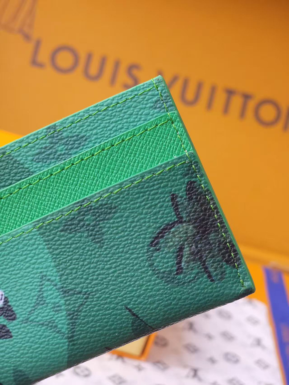 Louis Vuitton Double Card Holder M14862 10*7*1.5cm