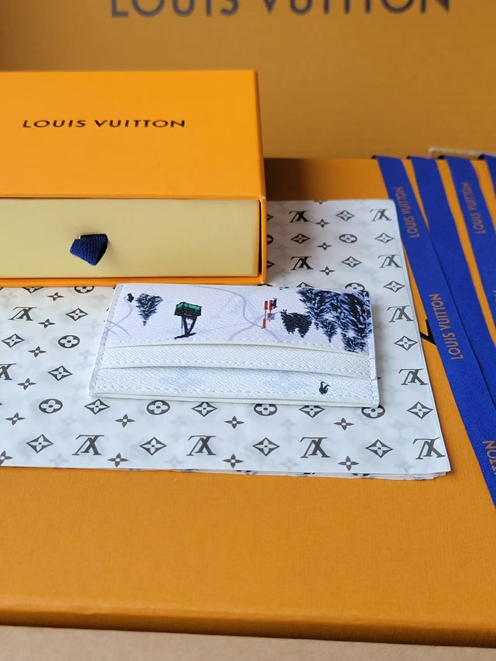 Louis Vuitton Double Card Holder M14862 10*7*1.5cm