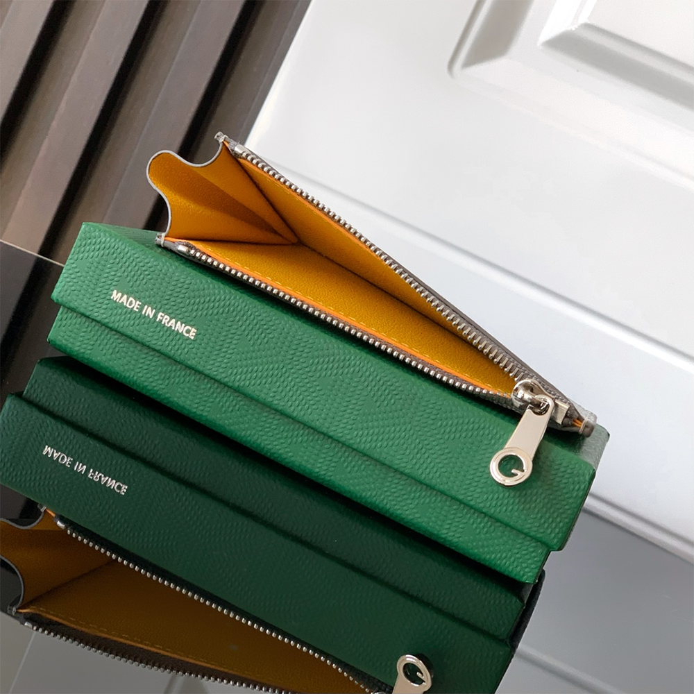 Goyard Bourbon zipped card holder 1CL51P 12.5*1*8.4cm
