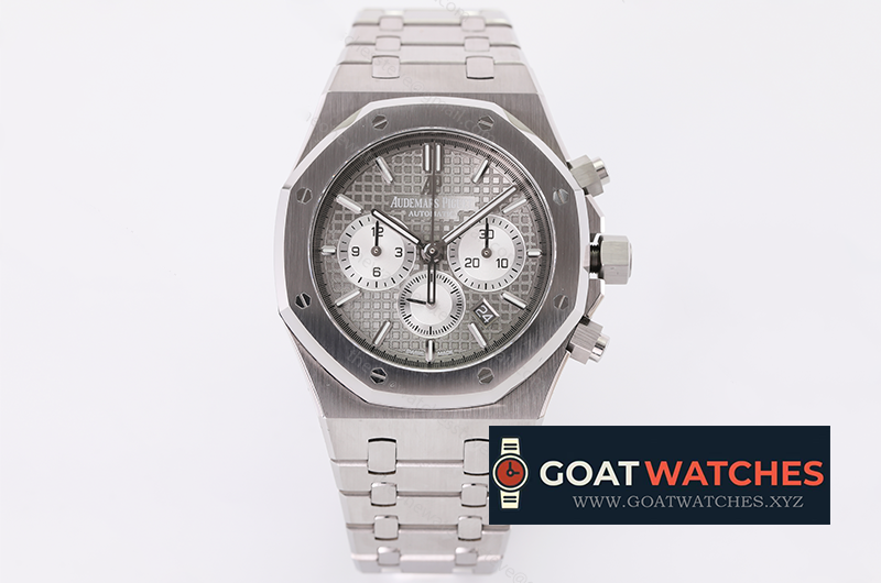 Audemars Piguet- Royal Oak Chronograph 26331ST 41MM Grey/Wht SS/SS OMF A7750