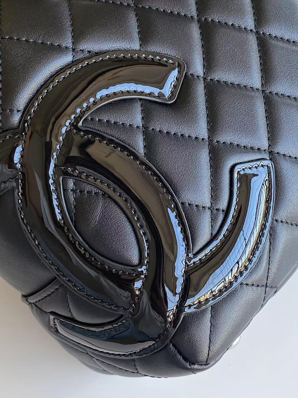Chanel Cambon line bowling Shoulder Bags A25171 27*15*10cm
