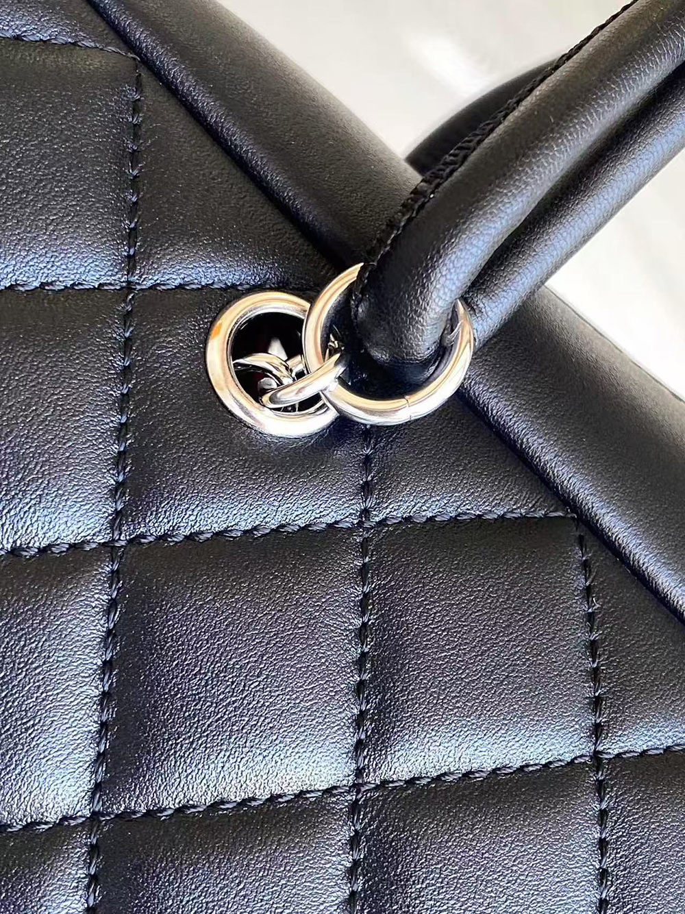 Chanel Cambon line bowling Shoulder Bags A25171 27*15*10cm