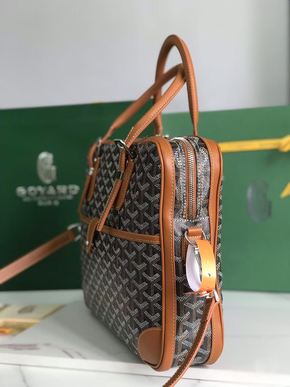 Goyard Ambassade MM Document Case 01CL03P 38.5*10.5*27.5cm