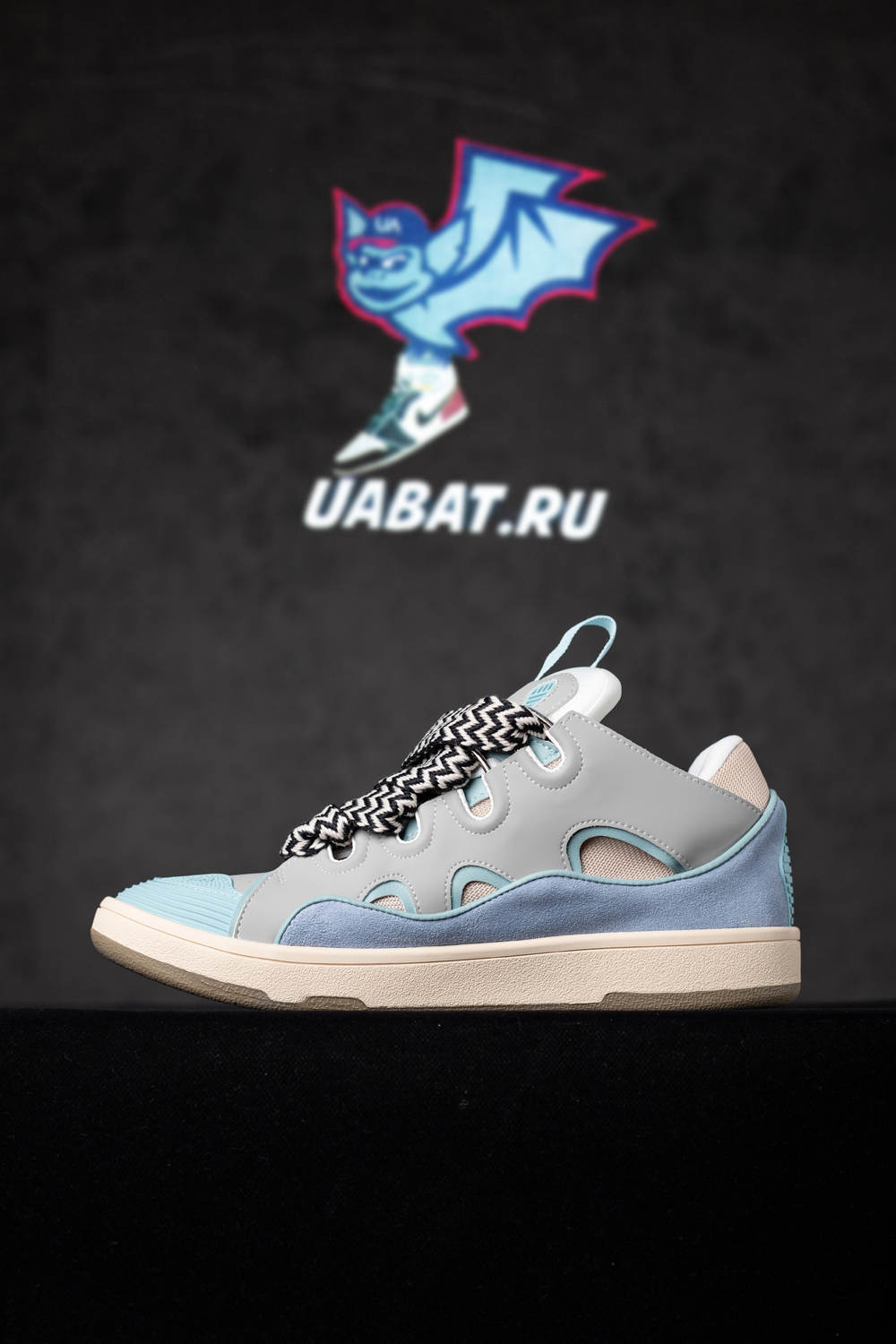 Lanvin Curb Sneakers 'Light Blue'