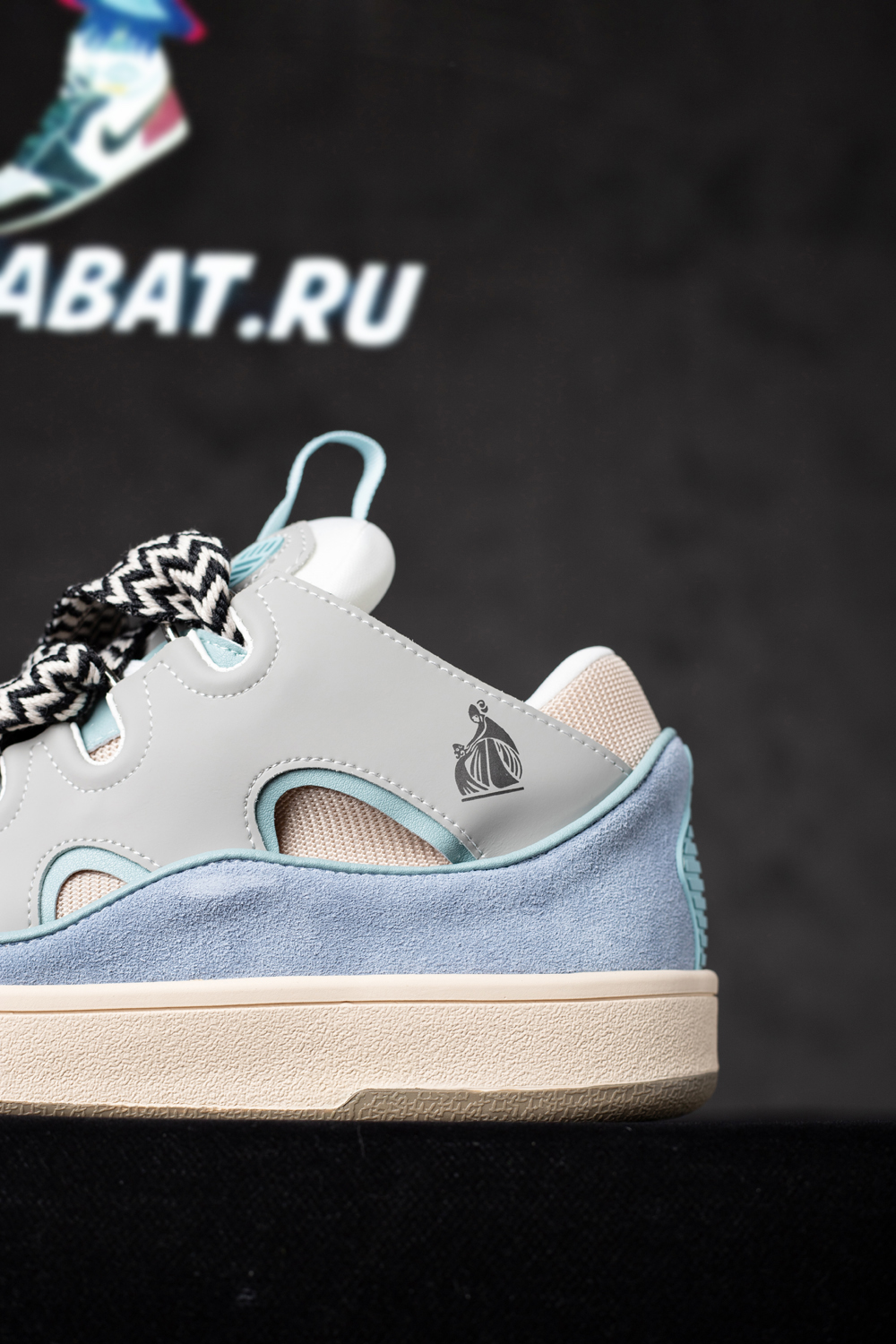 Lanvin Curb Sneakers 'Light Blue'