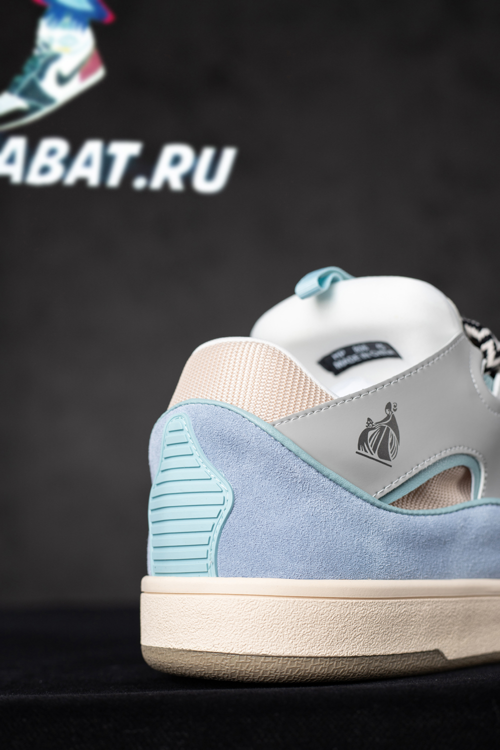 Lanvin Curb Sneakers 'Light Blue'
