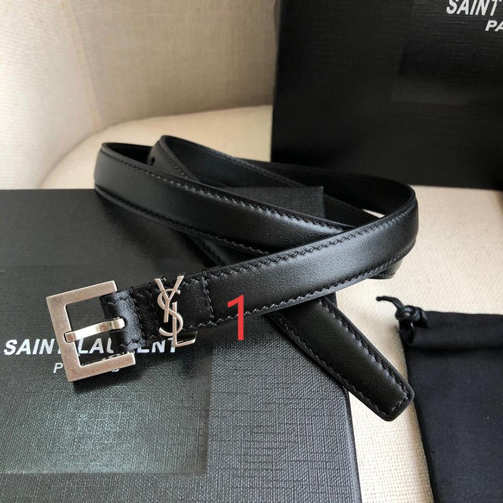 Saint Laurent Cassandre thin belts 554465 20mm