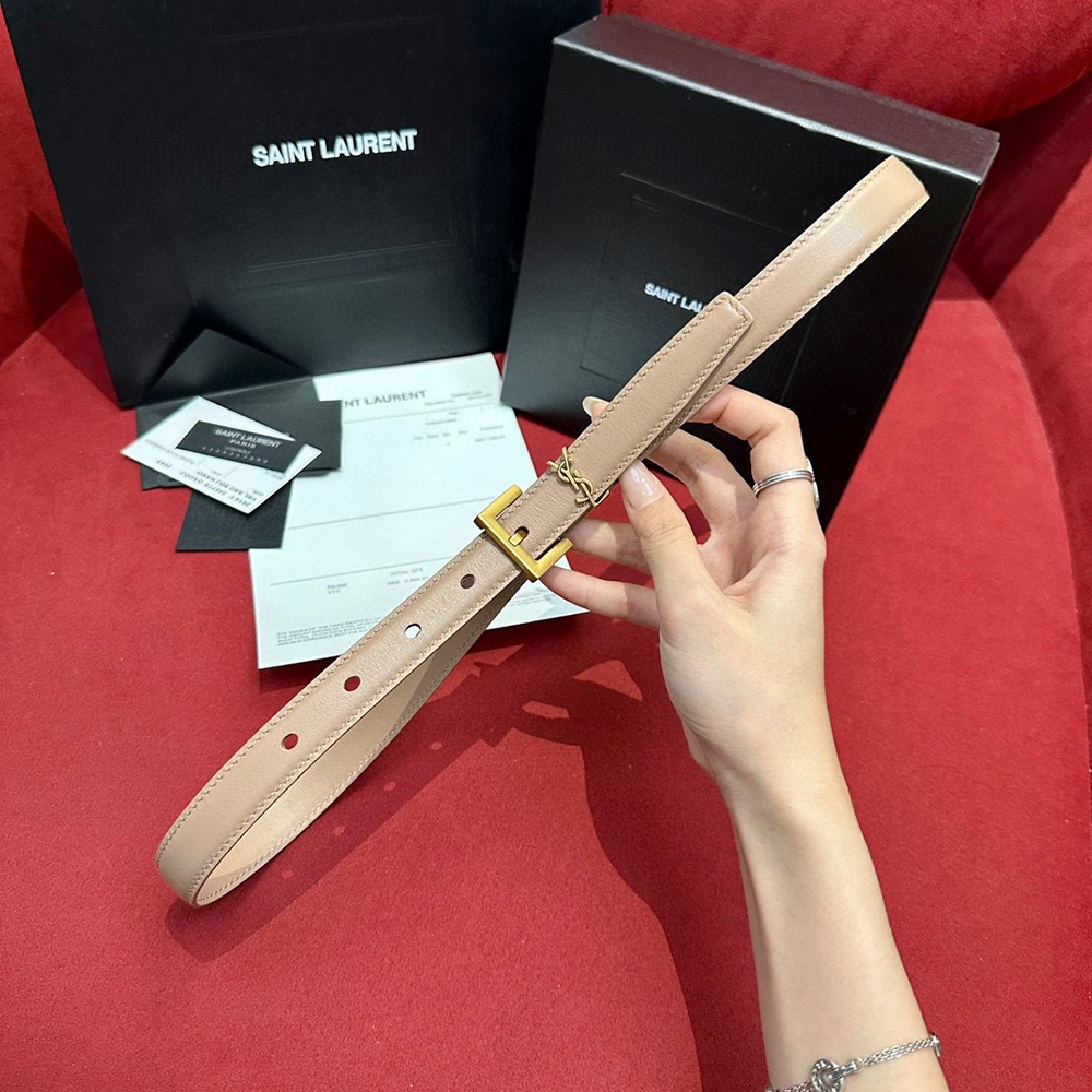 Saint Laurent Cassandre thin belts 554465 20mm