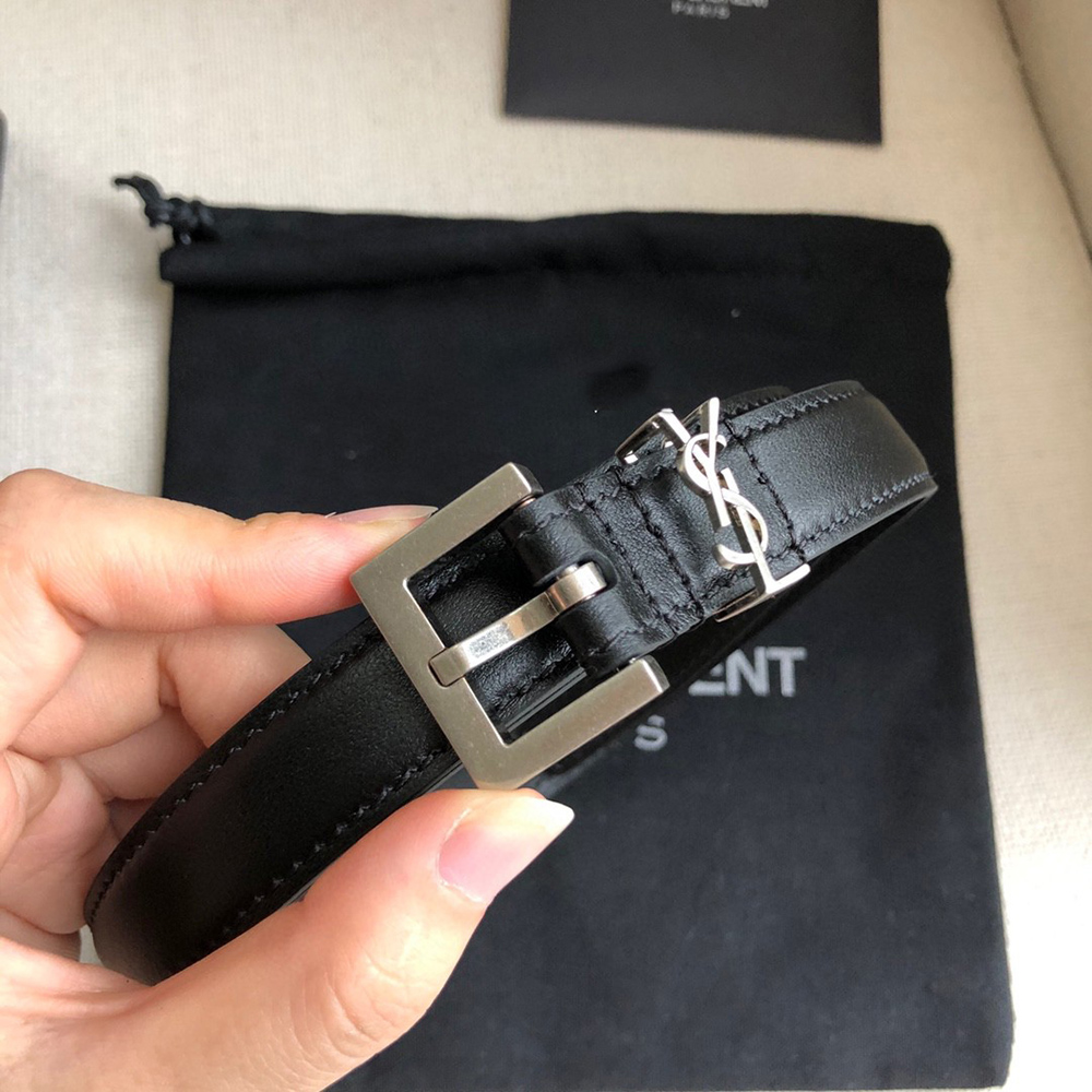 Saint Laurent Cassandre thin belts 554465 20mm