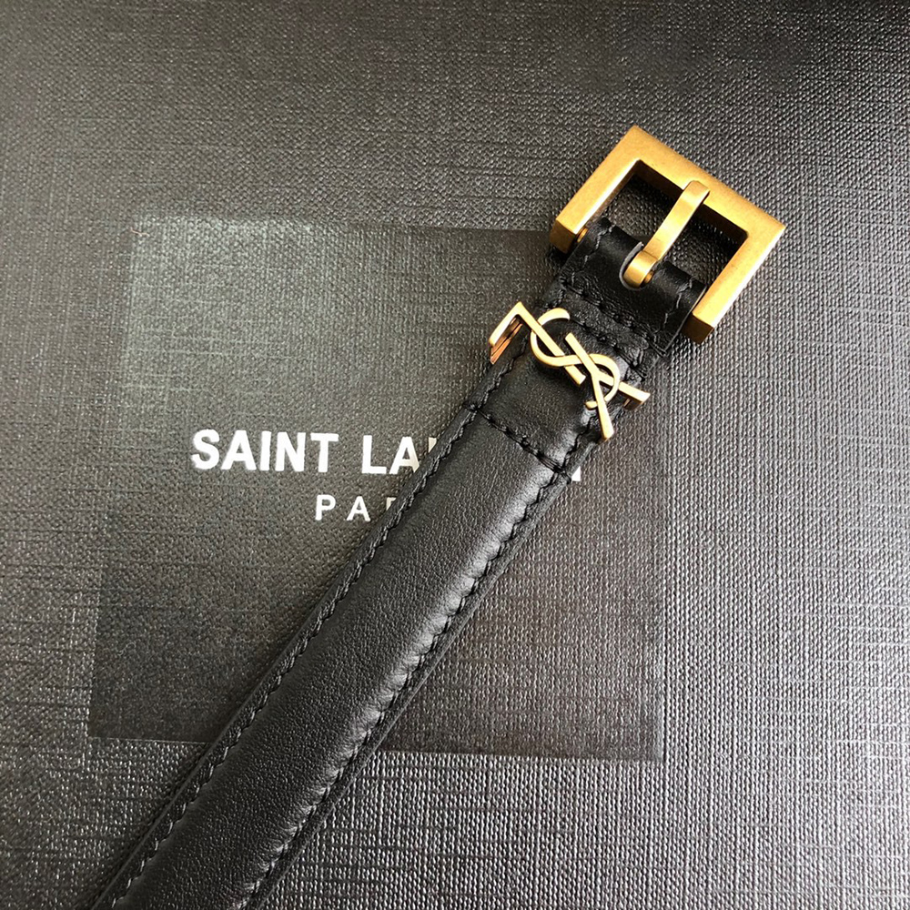 Saint Laurent Cassandre thin belts 554465 20mm