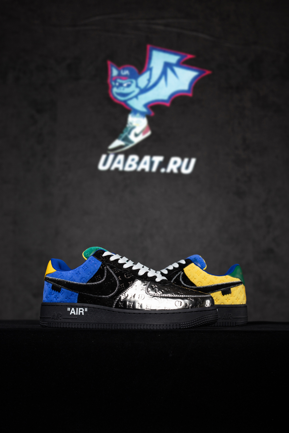 Louis Vuitton x Air Force 1 Low 'Multi-Color Patchwork'