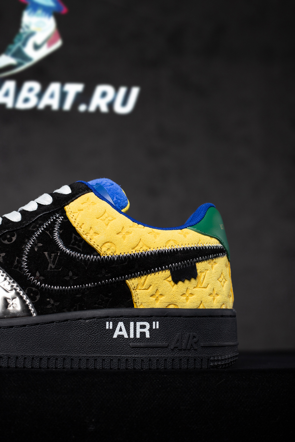 Louis Vuitton x Air Force 1 Low 'Multi-Color Patchwork'