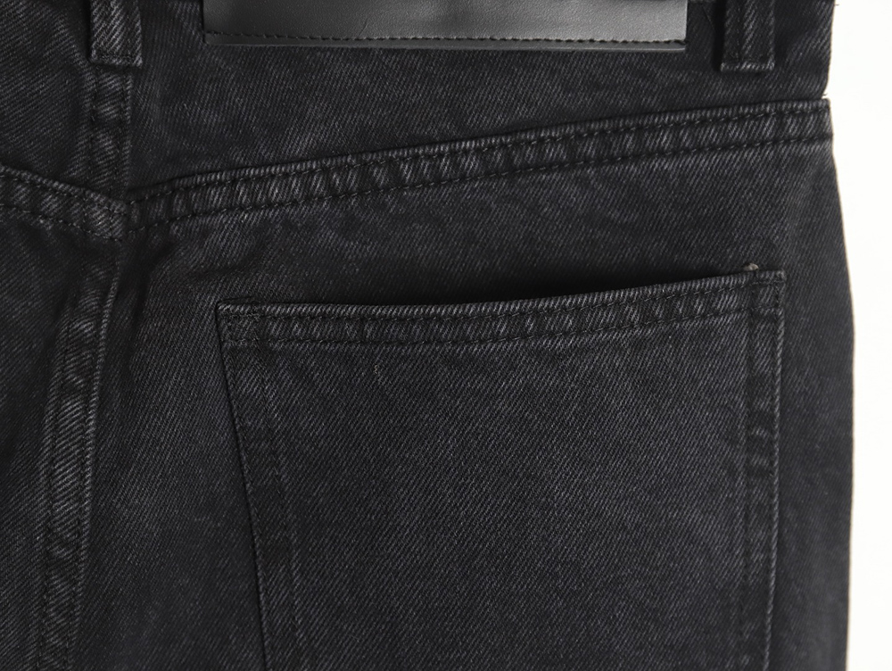 Loewe Denim Embroidered Denim Pants