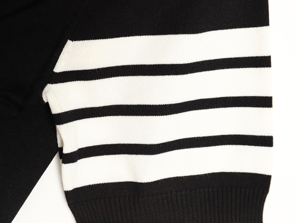 Thom Browne Knitted Four-Bar Polo Short Sleeve T-Shirt TSK2