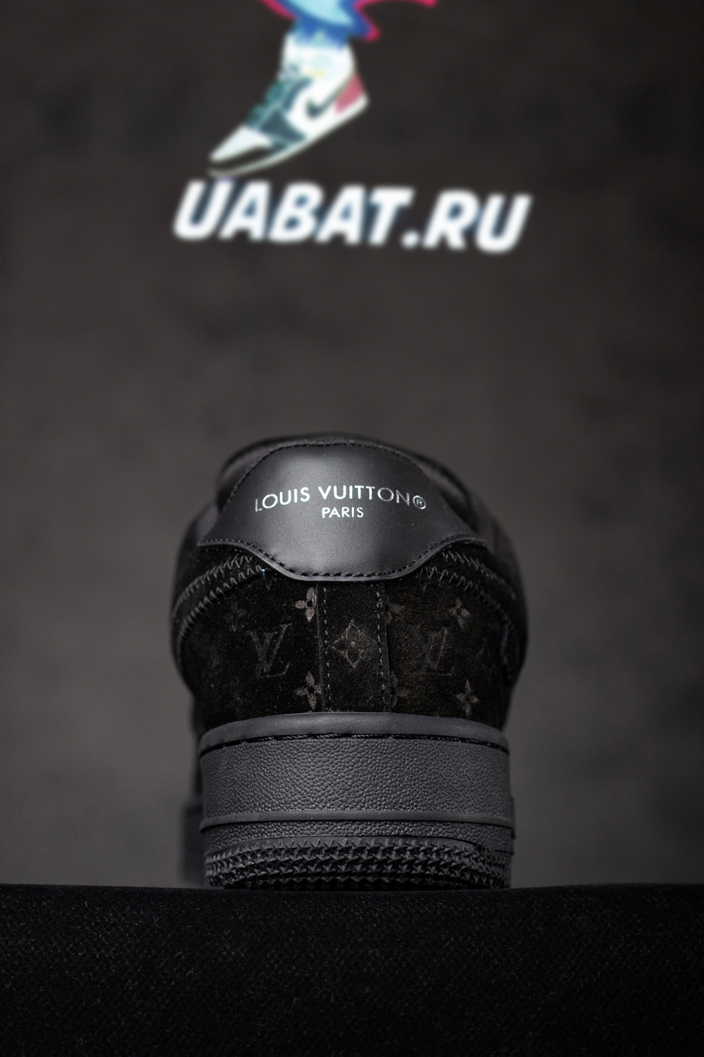 Louis Vuitton x Air Force 1 Low 'Triple Black'