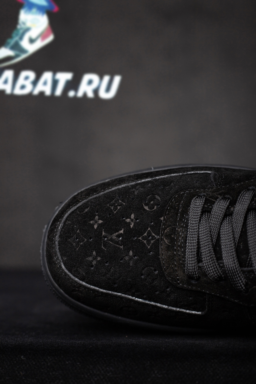 Louis Vuitton x Air Force 1 Low 'Triple Black'
