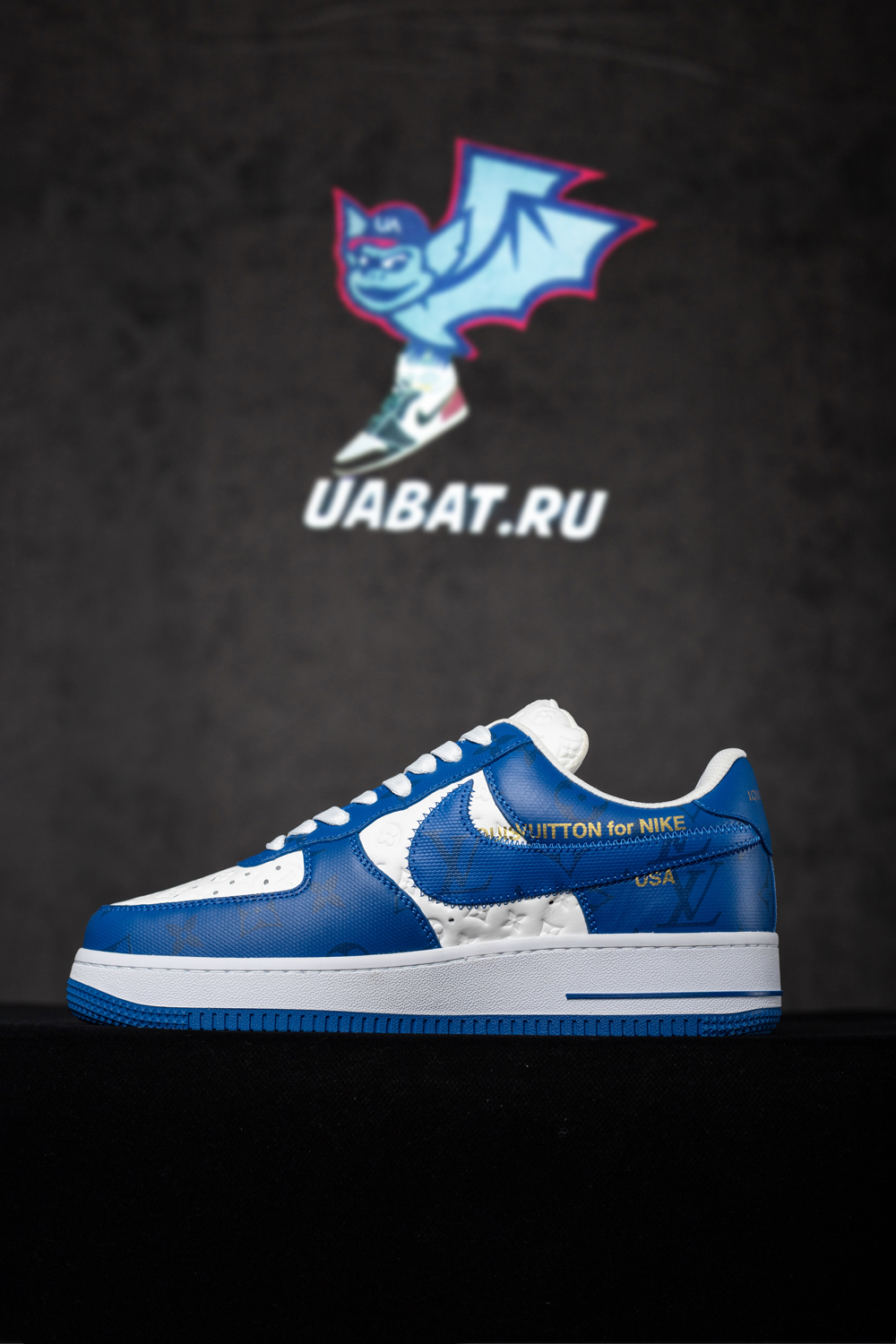 Louis Vuitton x Air Force 1 Low 'White Team Royal'
