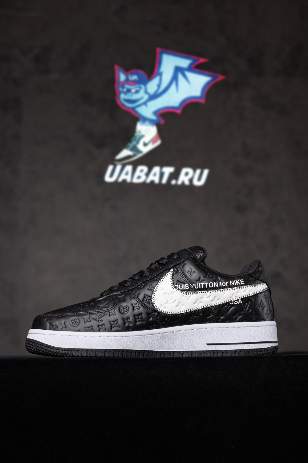 Louis Vuitton x Nike Air Force 1 Low “Black”