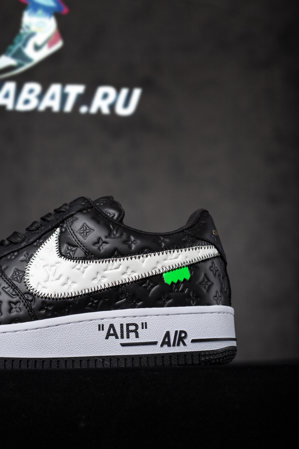 Louis Vuitton x Nike Air Force 1 Low “Black”
