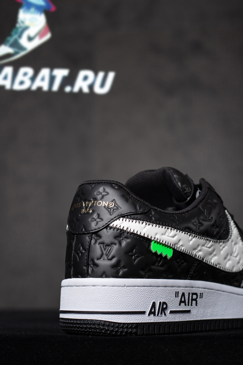 Louis Vuitton x Nike Air Force 1 Low “Black”