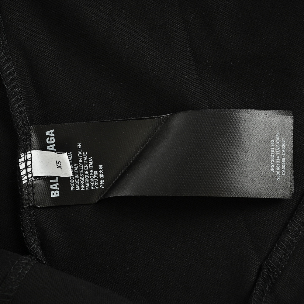 Balenciaga Lamborghini embroidered short sleeve