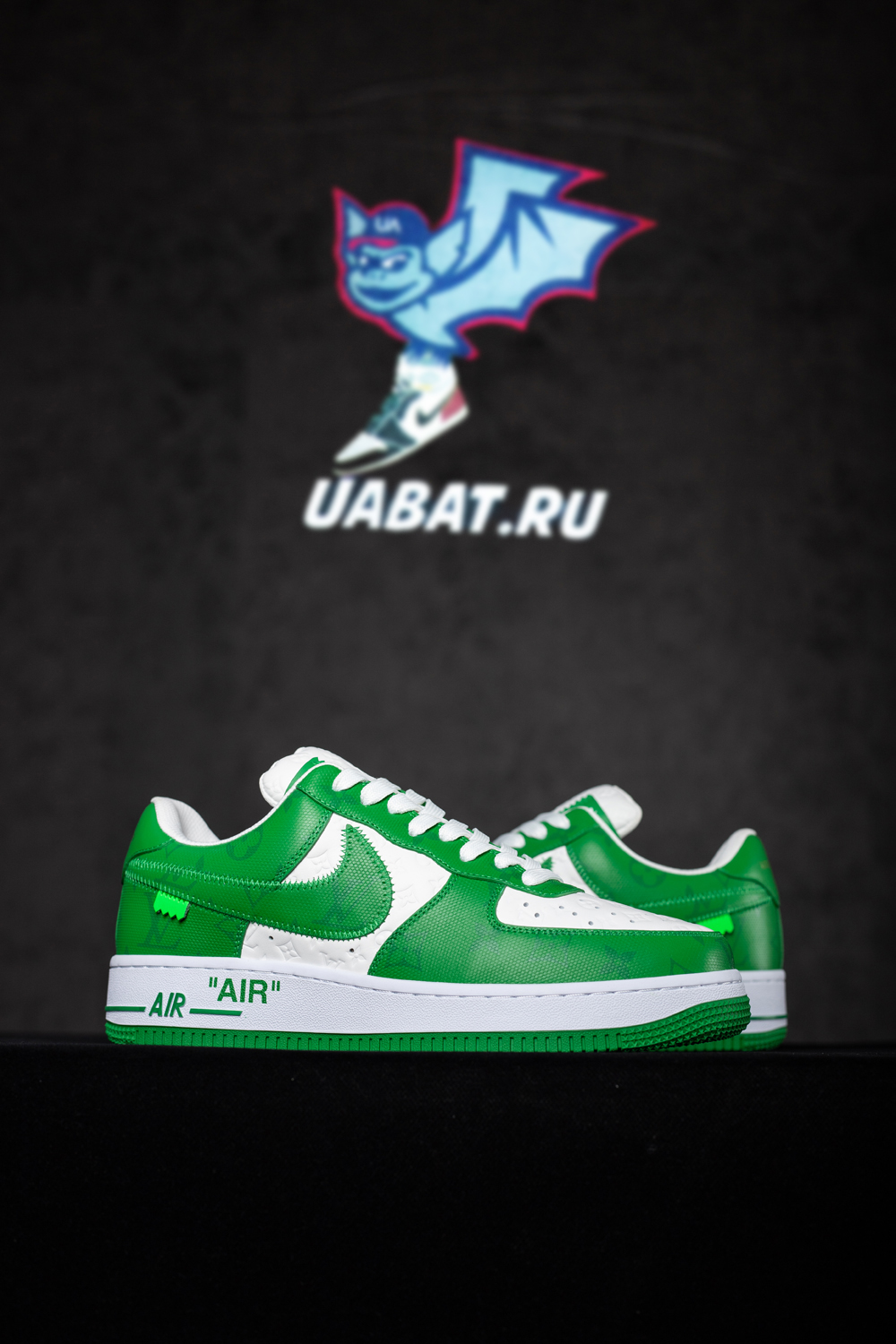 Louis Vuitton x Air Force 1 Low 'White Gym Green'