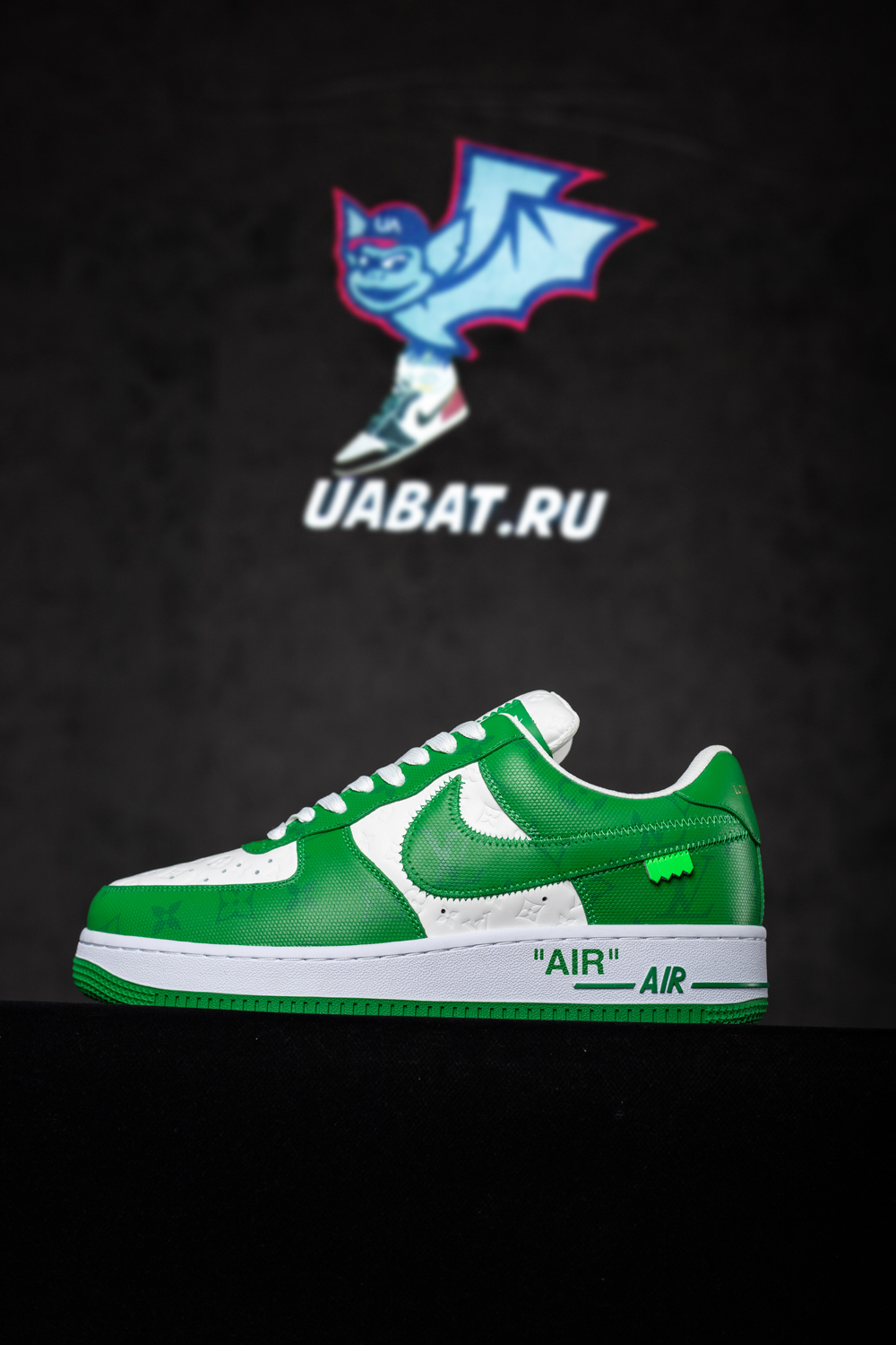 Louis Vuitton x Air Force 1 Low 'White Gym Green'