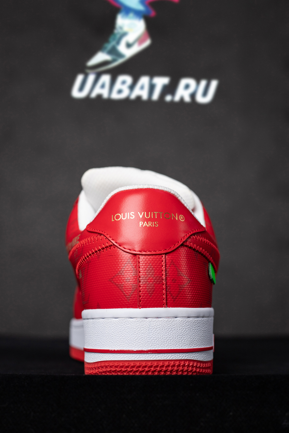 Louis Vuitton x Air Force 1 Low 'White Comet Red'