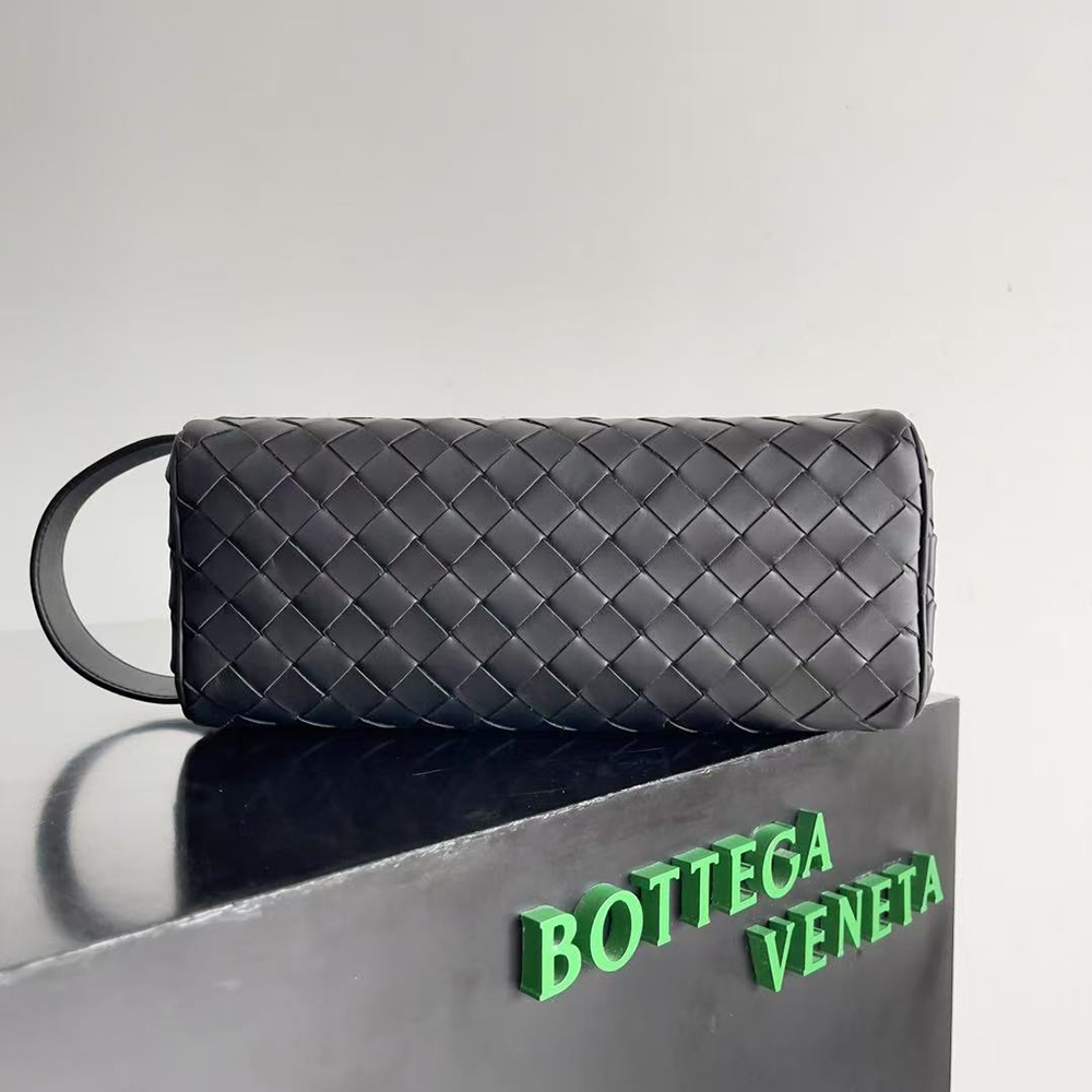 Bottega Veneta Intrecciato Travel Pouch 729295 26*13*10cm