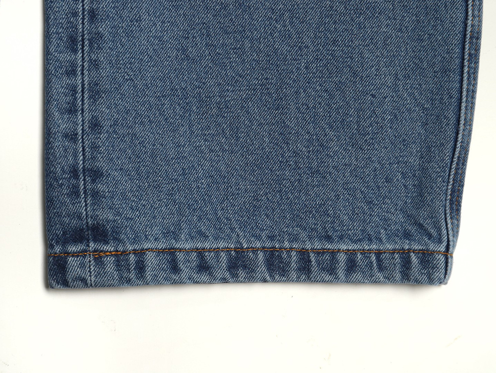 Loewe Anagram denim embroidered jeans