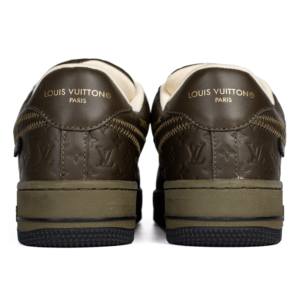 Louis Vuitton & Nike Air Force 1 Virgil Abloh 'Olive'