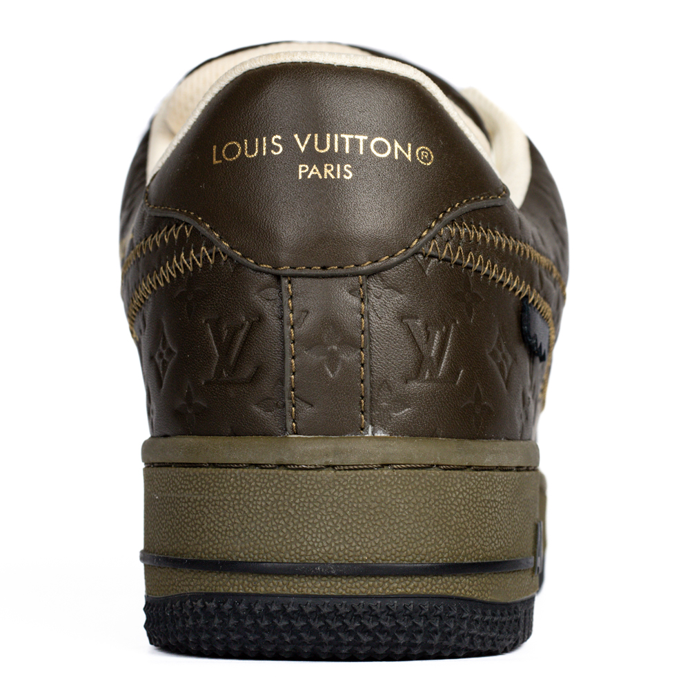 Louis Vuitton & Nike Air Force 1 Virgil Abloh 'Olive'
