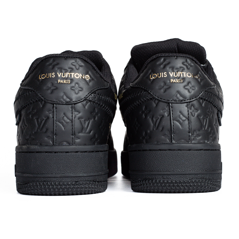 Louis Vuitton & Nike Air Force 1 Virgil Abloh 'Black'