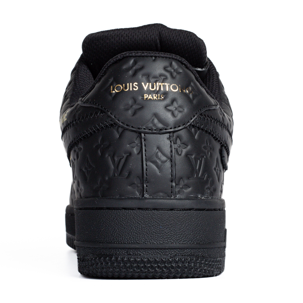 Louis Vuitton & Nike Air Force 1 Virgil Abloh 'Black'