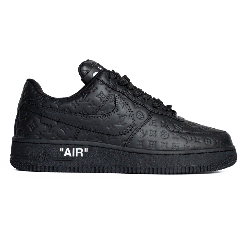 Louis Vuitton & Nike Air Force 1 Virgil Abloh 'Black'