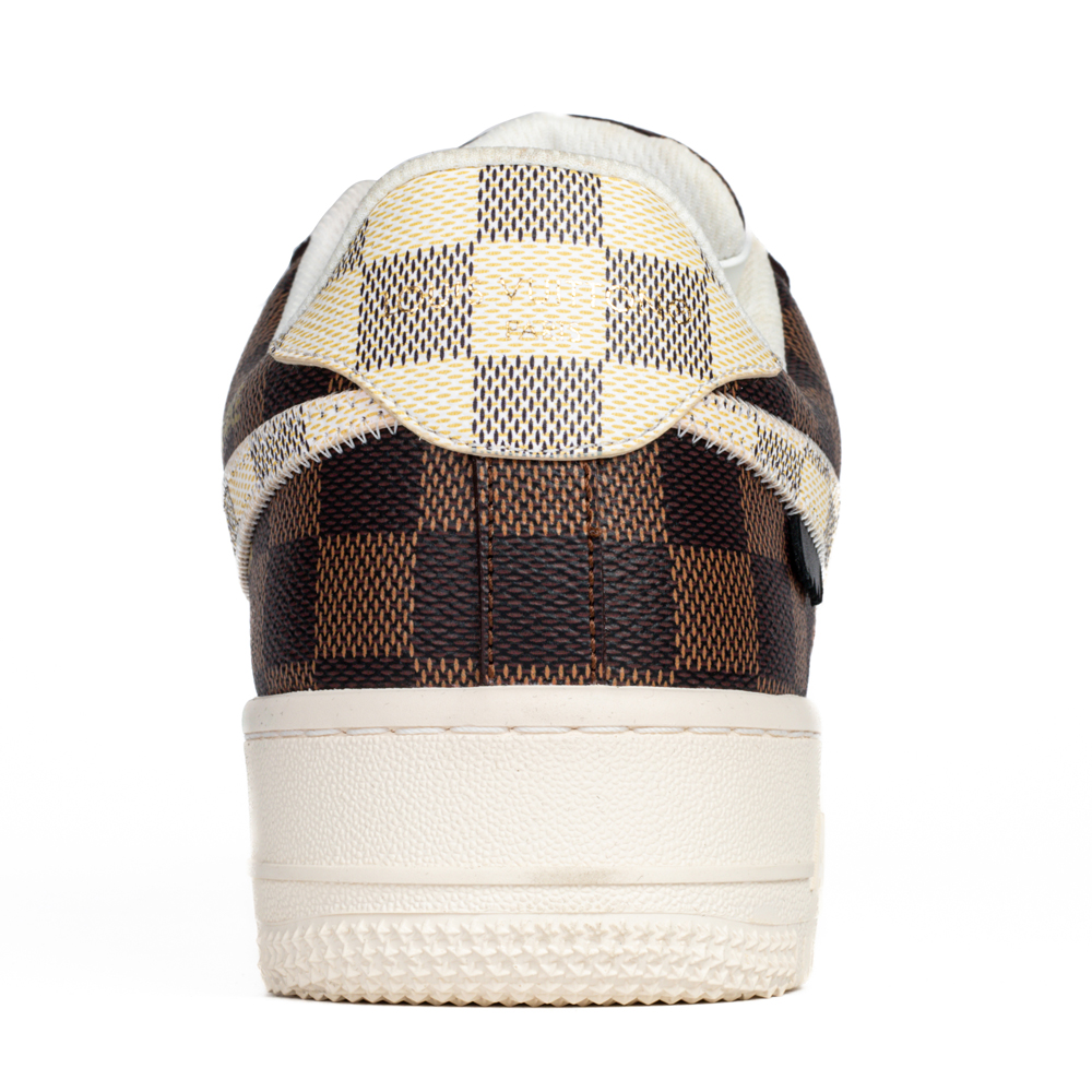 Louis Vuitton & Nike Air Force 1 Virgil Abloh 'Damier'