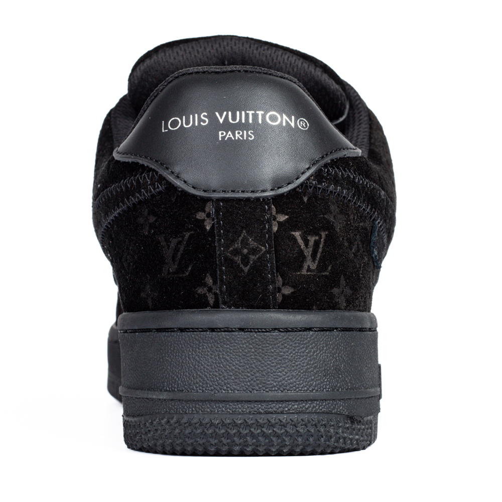 Louis Vuitton & Nike Air Force 1 Virgil Abloh 'Triple Black'