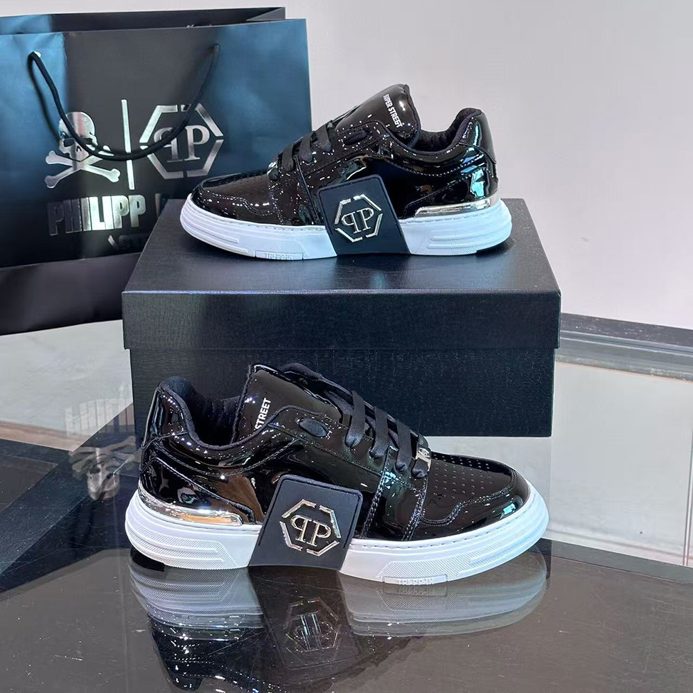 Philipp Plein Super Street Lo-Top Sneakers Hexagon