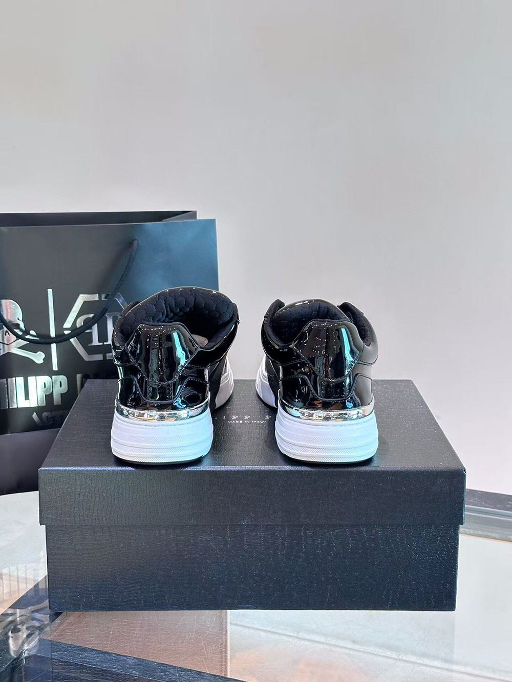 Philipp Plein Super Street Lo-Top Sneakers Hexagon