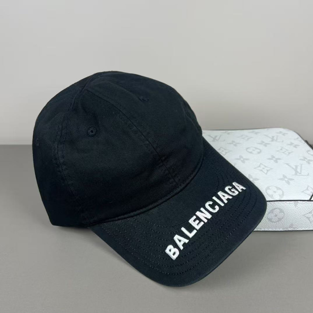 Balenciaga Cotton Twill Baseball Hats C32308