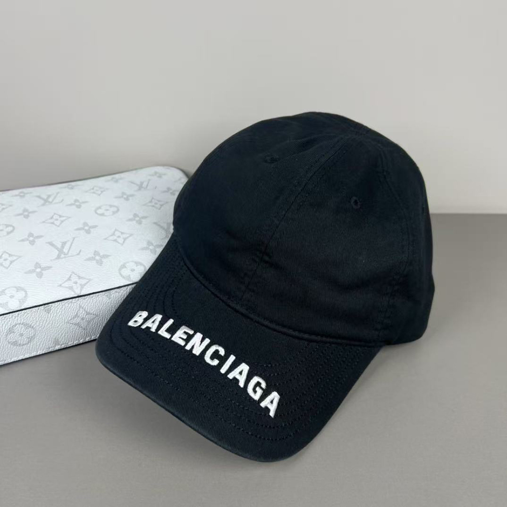 Balenciaga Cotton Twill Baseball Hats C32308