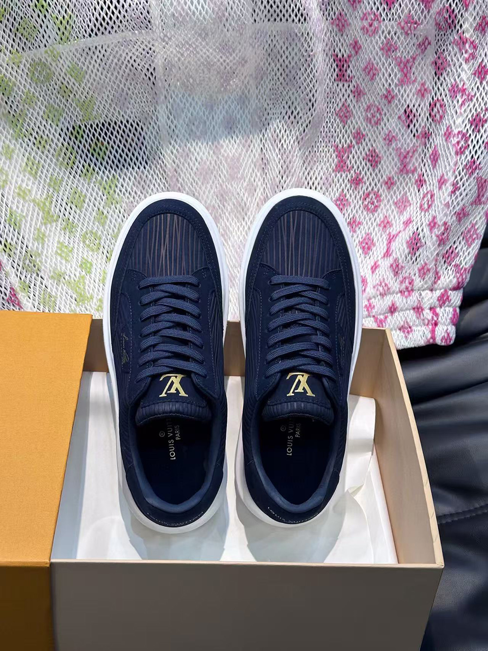 Louis Vuitton Beverly Hills Sneaker"Dark Blue"