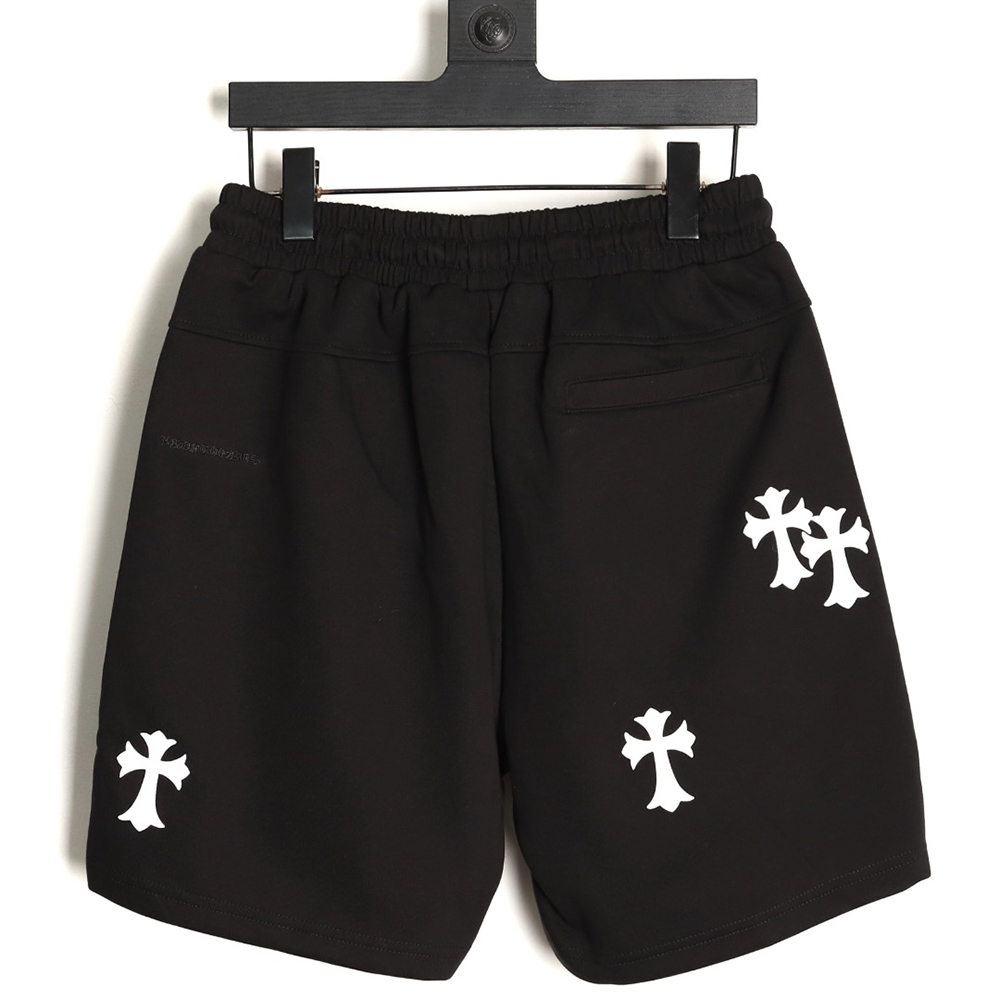 Chrome Hearts Embroidered White Label Sanskrit Shorts